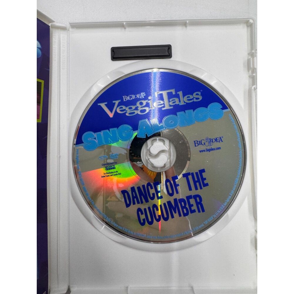 Veggietales: Sing Alongs- Dance of the Cucumber [DVD] Disc Tested, Working